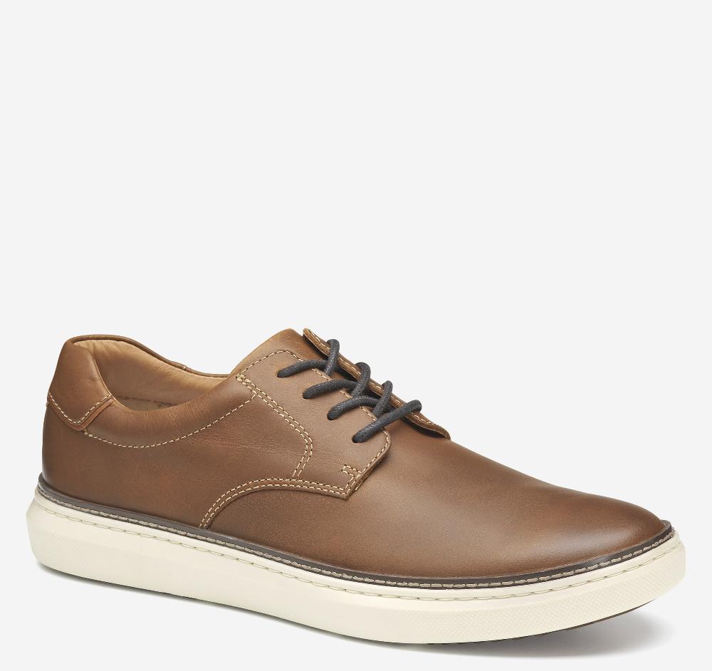 Johnston & Murphy McGuffey 2 Plain Toe Tan Full Grain Johnston & Murphy McGuffey 2 Plain Toe Tan Full Grain