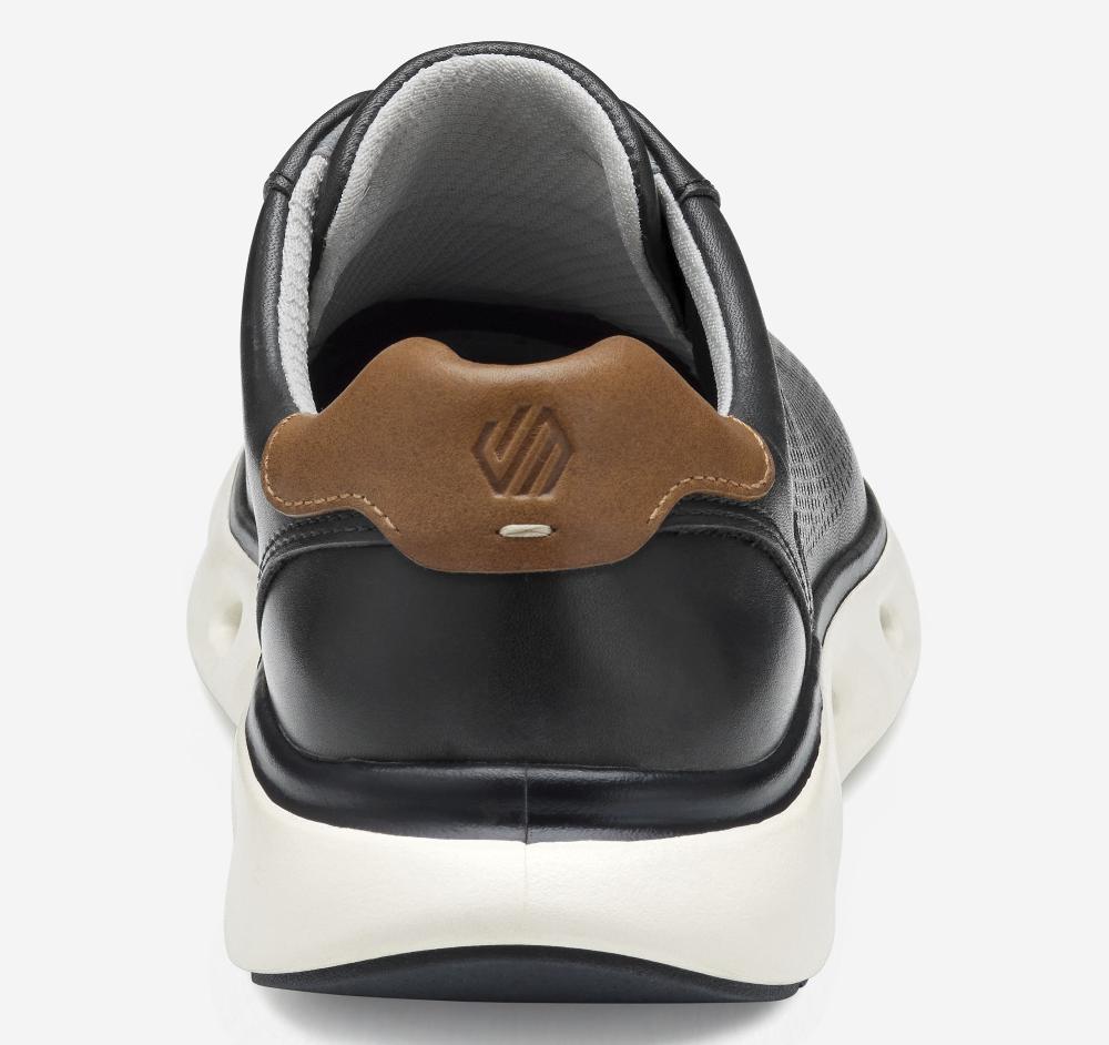 Johnston & Murphy Reactivate U-Throat Black Full Grain