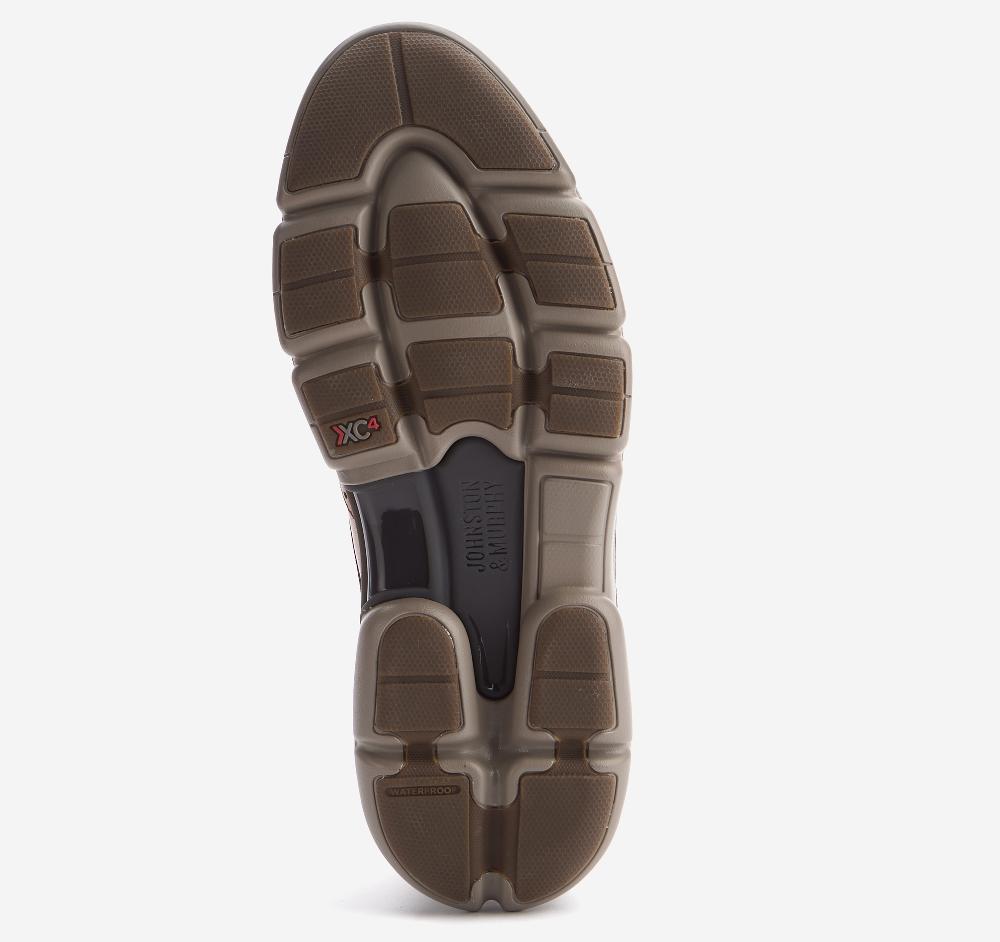 Johnston & Murphy Tanner Wingtip Tan Waterproof Full Grain