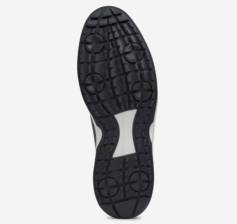 Johnston & Murphy Upton GL1 Luxe Hybrid Black Waterproof Full Grain