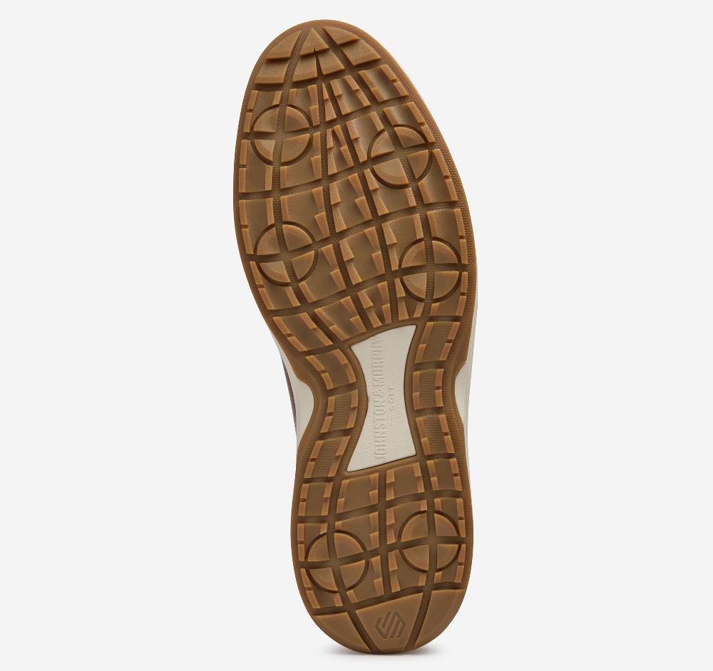 Johnston & Murphy Upton GL1 Luxe Hybrid Tan Waterproof Full Grain