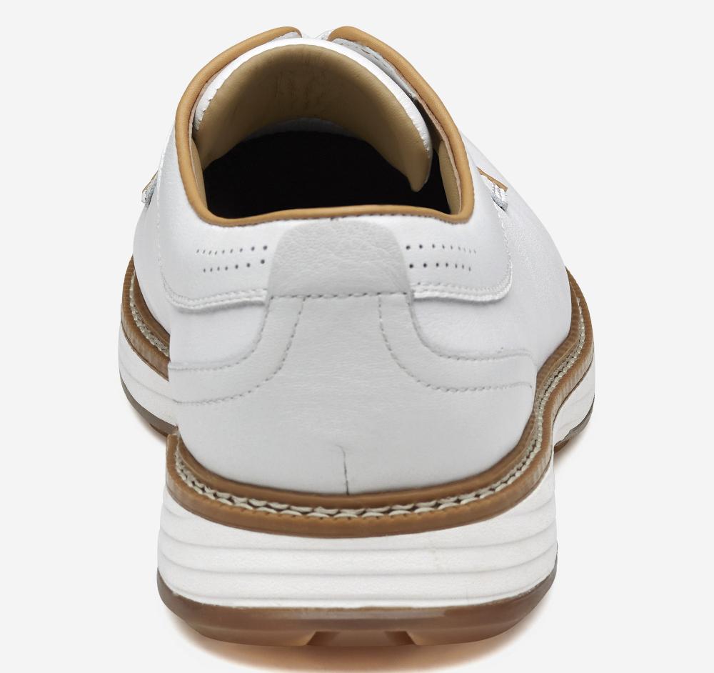 Johnston & Murphy Upton GL1 Luxe Hybrid White Waterproof Full Grain