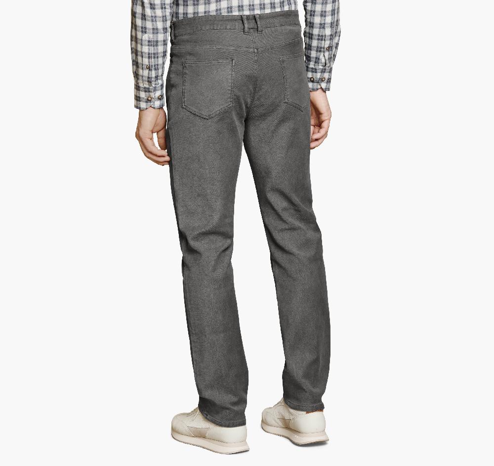 Johnston & Murphy XC Flex® Stretch Five-Pocket Pants Gray