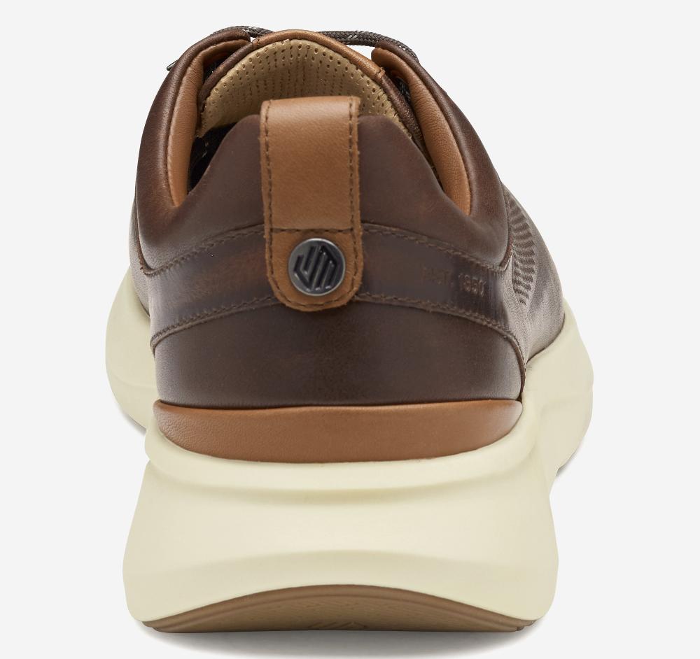 Johnston & Murphy XC+™ Declan U-Throat Brown Waterproof Full Grain Leather