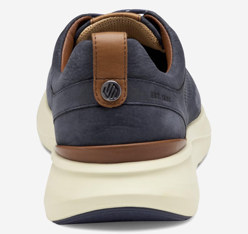 Johnston & Murphy XC+™ Declan U-Throat Navy Waterproof Nubuck