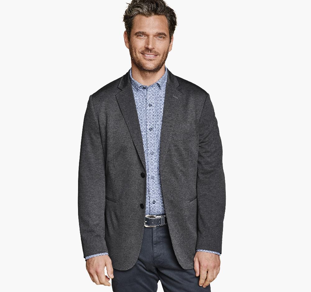 Johnston & Murphy XC4® Cool Degree Blazer Charcoal Solid
