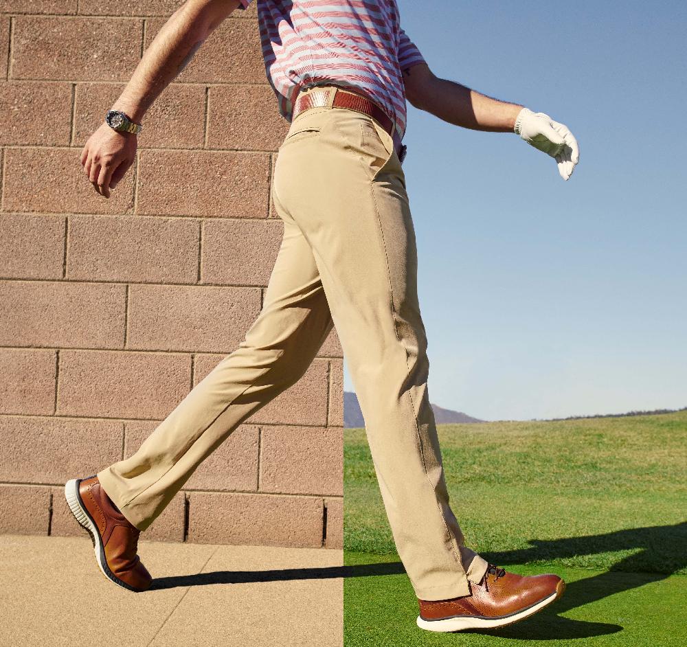 Johnston & Murphy XC4® H1-Luxe Hybrid Tan Waterproof Full Grain