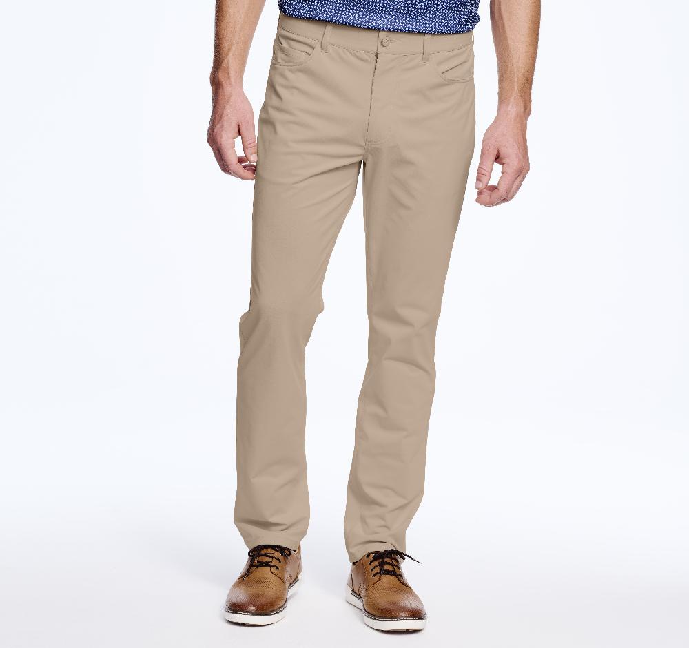 Johnston & Murphy XC4® Performance Five-Pocket Pants Khaki