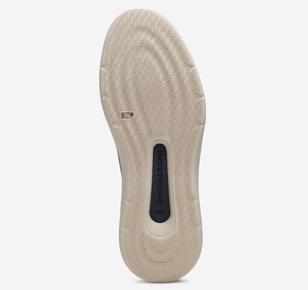 Johnston & Murphy XC4® Prentiss 2 Plain Toe Stone Oiled Waterproof Full Grain