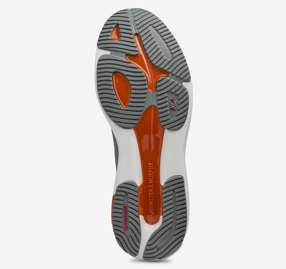Johnston & Murphy XC4® TR3-Luxe Hybrid Gray Waterproof Nubuck