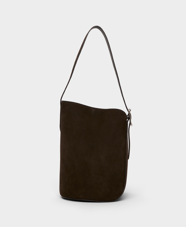 J & M Davidson Bicolour Mini Quiver Bucket Marron