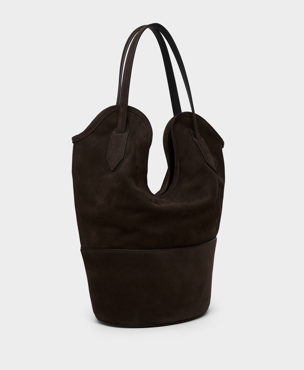J & M Davidson Bicolour Small Ray Bucket Marron