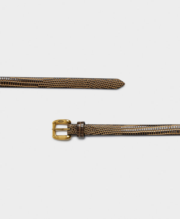 J & M Davidson Bonny Belt - 15mm Leopard