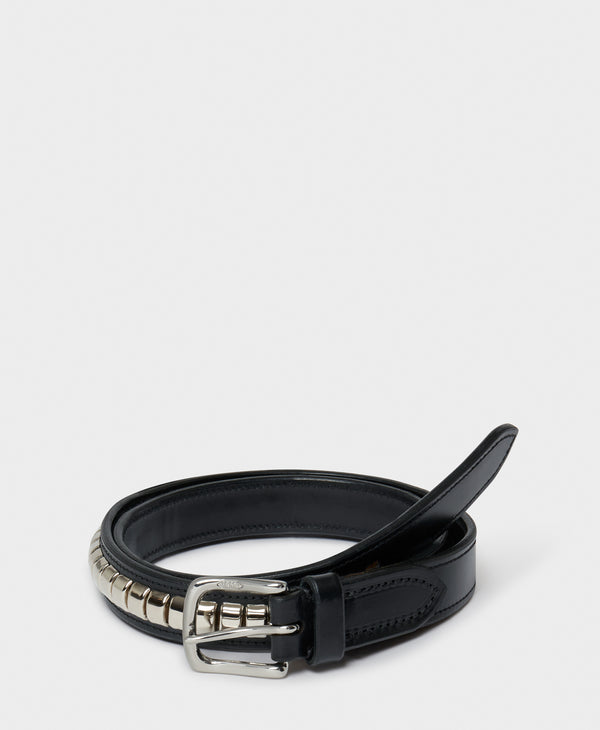 J & M Davidson Browband Belt Leopard