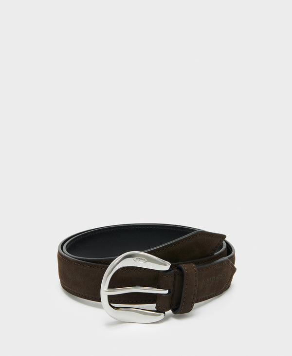 J & M Davidson Disk Buckle Belt - 30mm Leopard