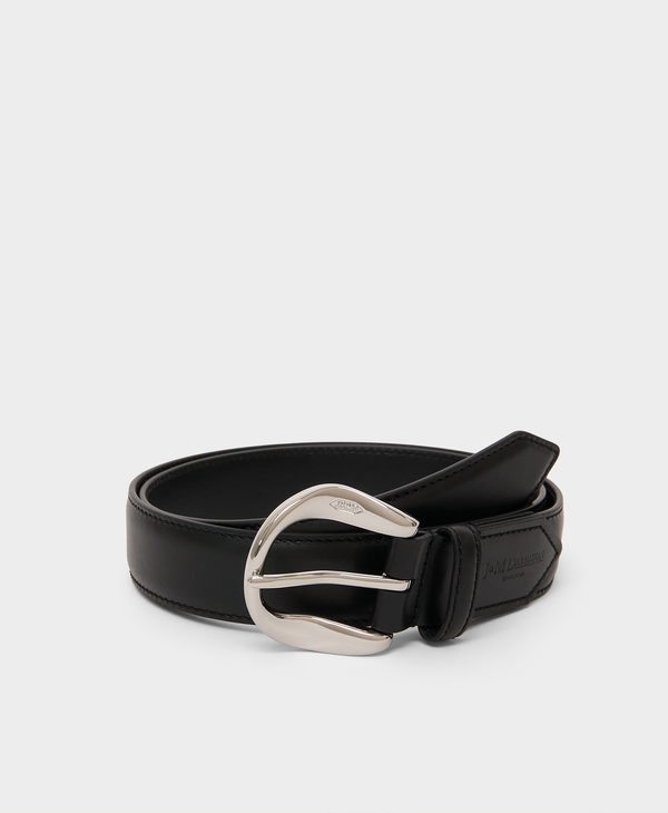 J & M Davidson Disk Buckle Belt - 30mm Leopard