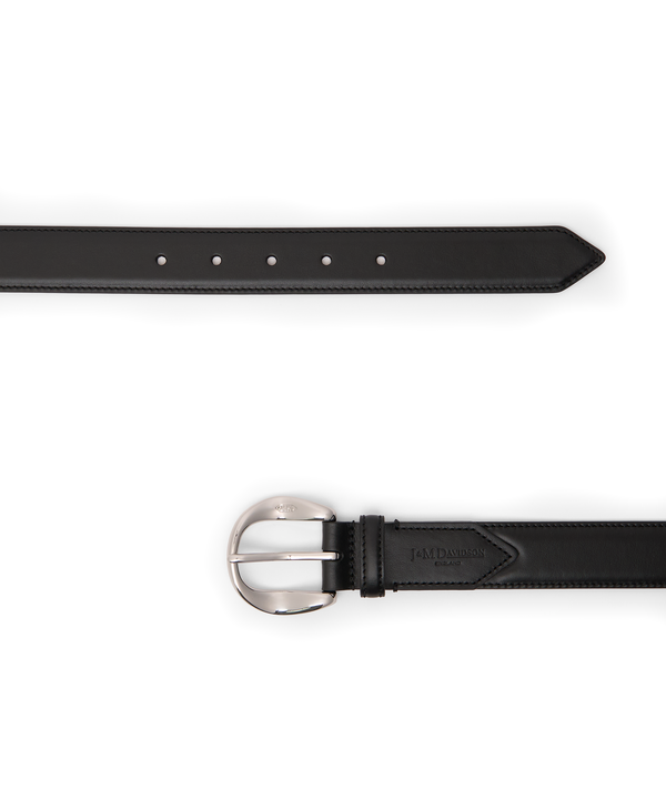 J & M Davidson Disk Buckle Belt - 30mm Leopard