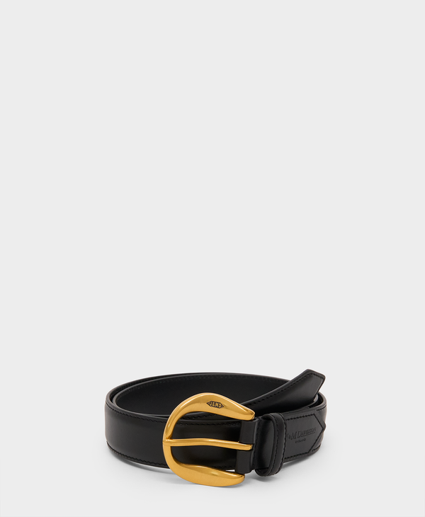 j & m davidson Disk Buckle Belt - 30mm Leopard