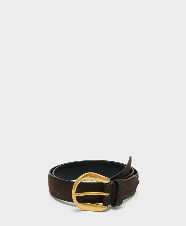 j & m davidson Disk Buckle Belt - 30mm Leopard