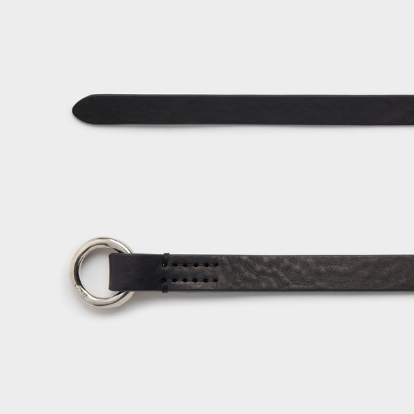 J & M Davidson Double Ring Belt - 20mm Leopard