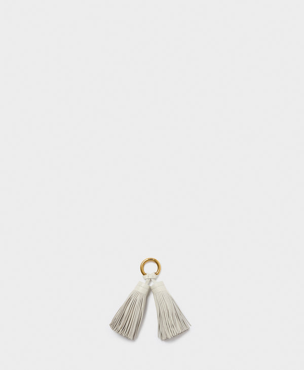 J & M Davidson Double Tassel Charm Leopard
