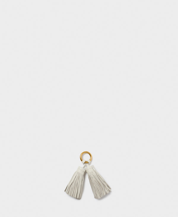 J & M Davidson Double Tassel Charm Leopard