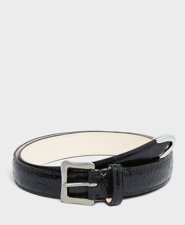 J & M Davidson Envelope Buckle Tip End 25mm Leopard