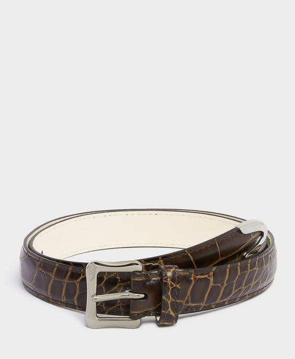 j & m davidson Envelope Buckle Tip End 25mm Leopard