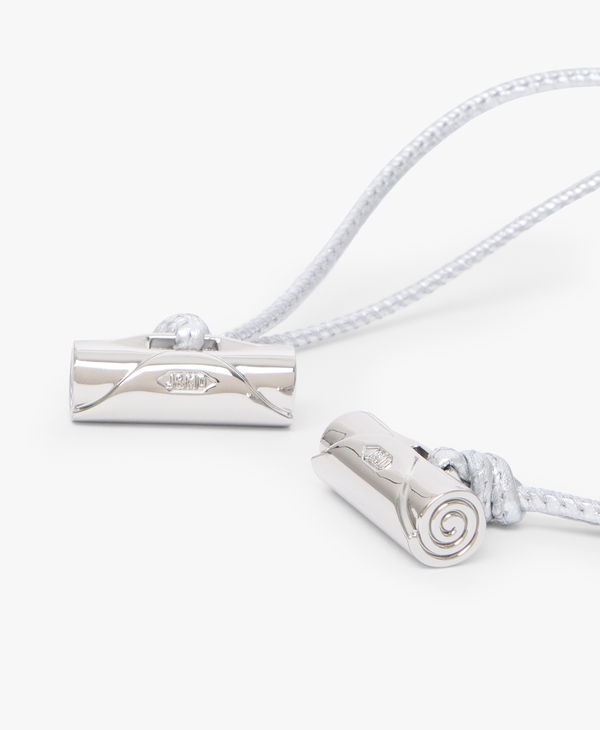 J & M Davidson Escargot Silver