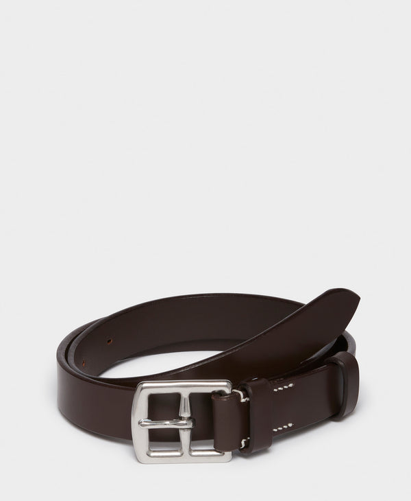J & M Davidson Harness Buckle Belt - 25mm Leopard
