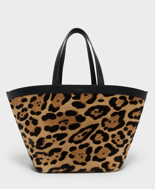 j & m davidson Large Voyage Tote Leopard