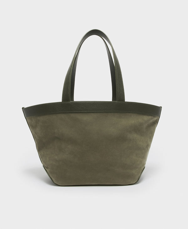 J & M Davidson Medium Voyage Tote Pickle
