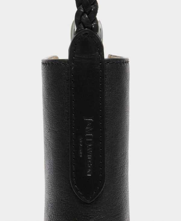 J & M Davidson Pico Quiver With Plaited Strap Black