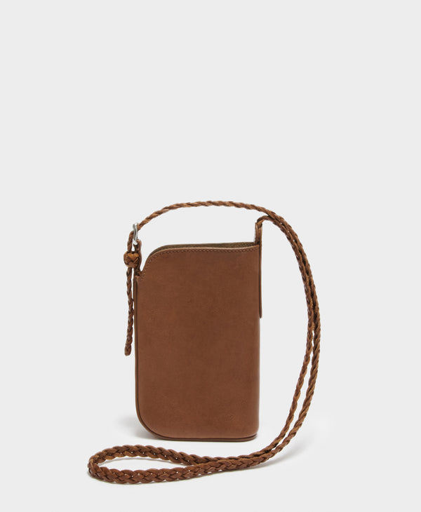 J & M Davidson Pico Quiver With Plaited Strap Tan