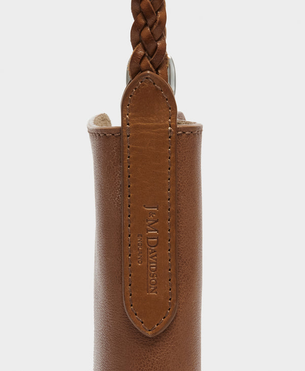 J & M Davidson Pico Quiver With Plaited Strap Tan