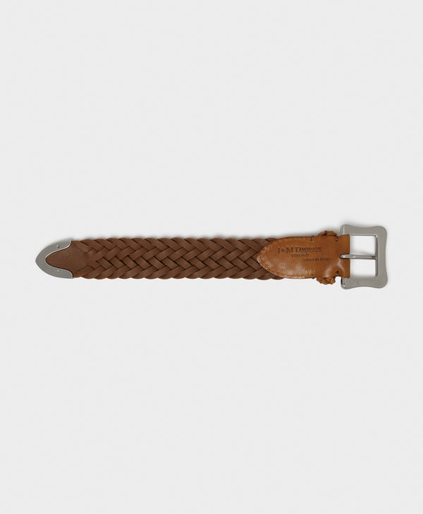 J & M Davidson Plaited Envelope Bracelet Leopard