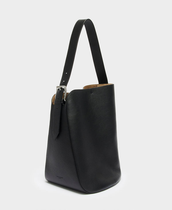 J & M Davidson Quiver Bucket Black Small Grain