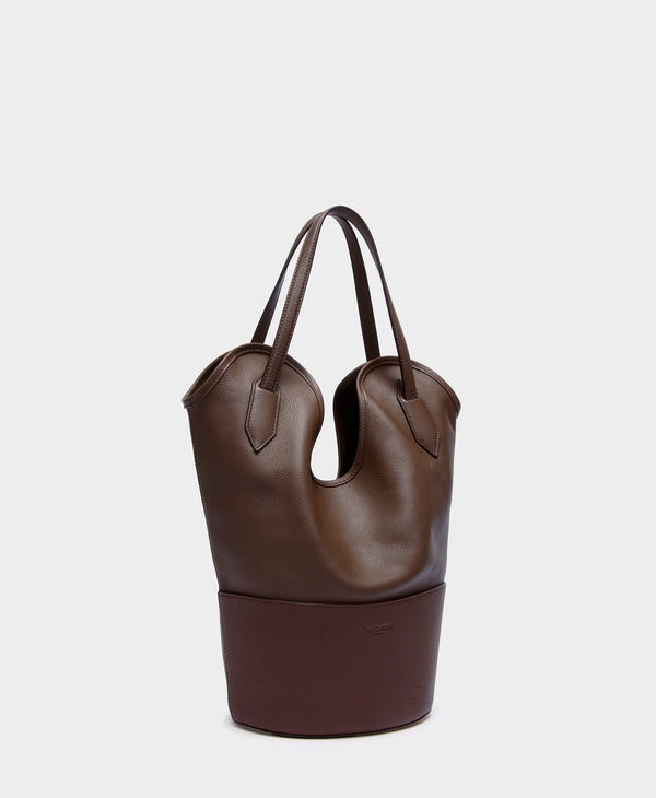 J & M Davidson Small Ray Bucket Cacao