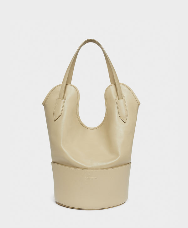 J & M Davidson Small Ray Bucket Cappuccino