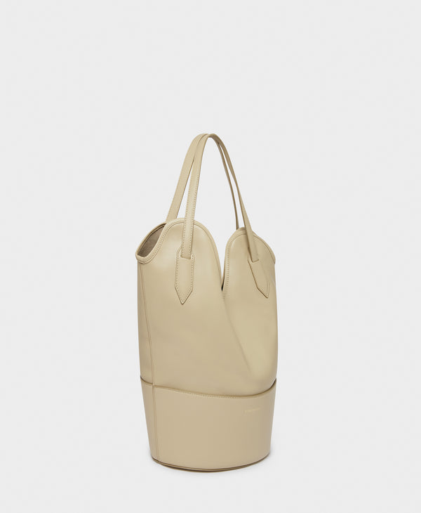 J & M Davidson Small Ray Bucket Cappuccino