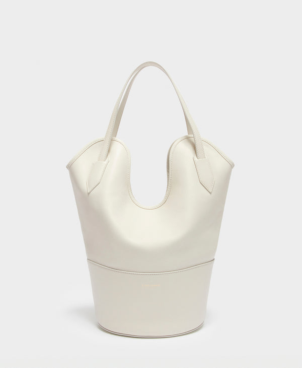 J & M Davidson Small Ray Bucket Cream