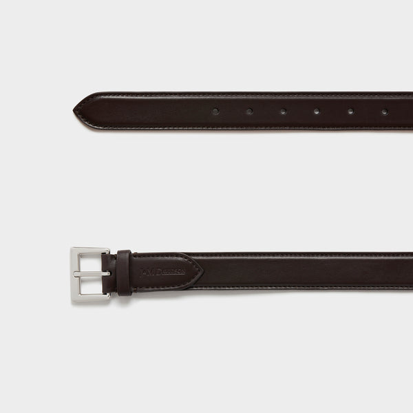 J & M Davidson Square Buckle Belt - 30mm Leopard