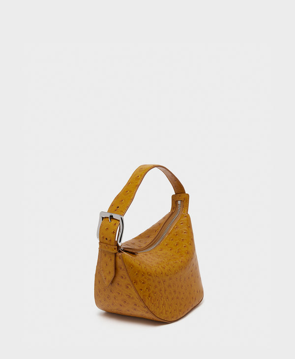 J & M Davidson Zip Quiver Cognac