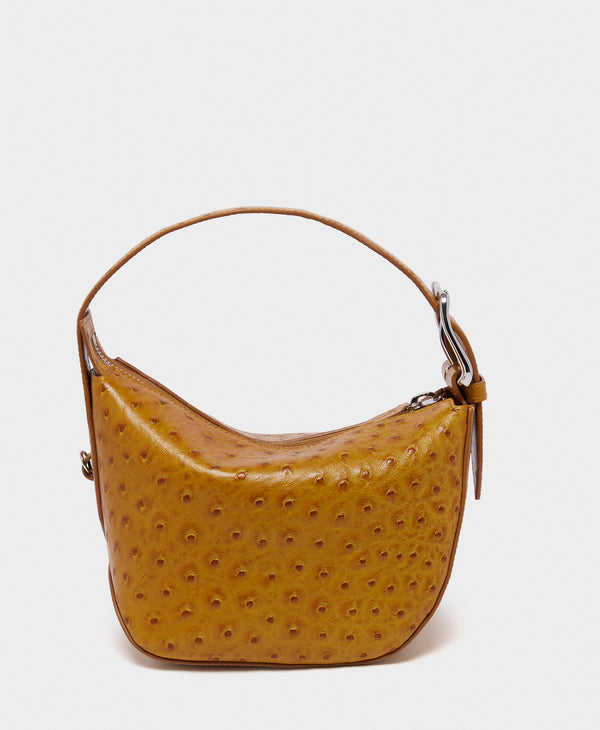 J & M Davidson Zip Quiver Cognac