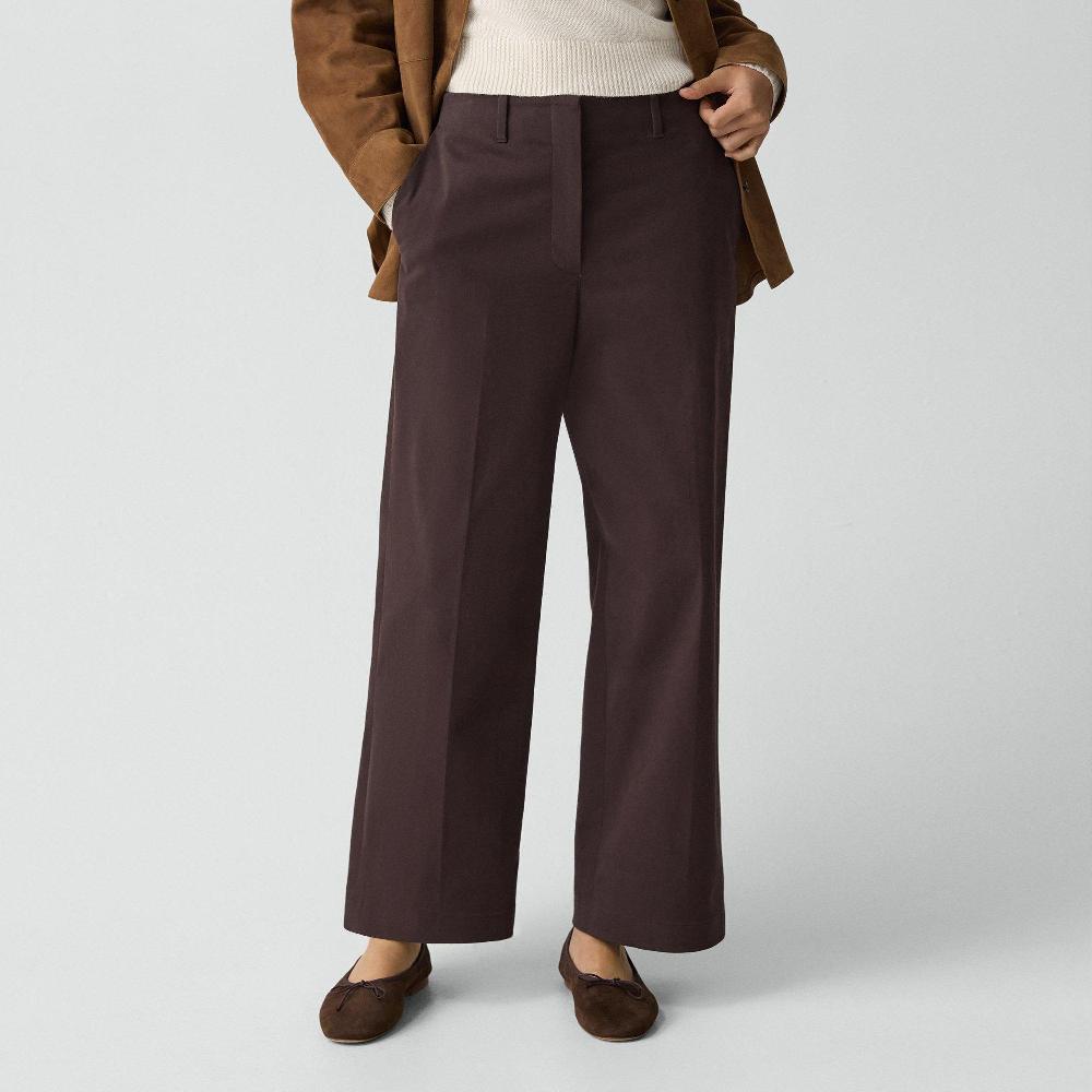 J Brand Classic Straight Pant In Brushed Chino Cacao