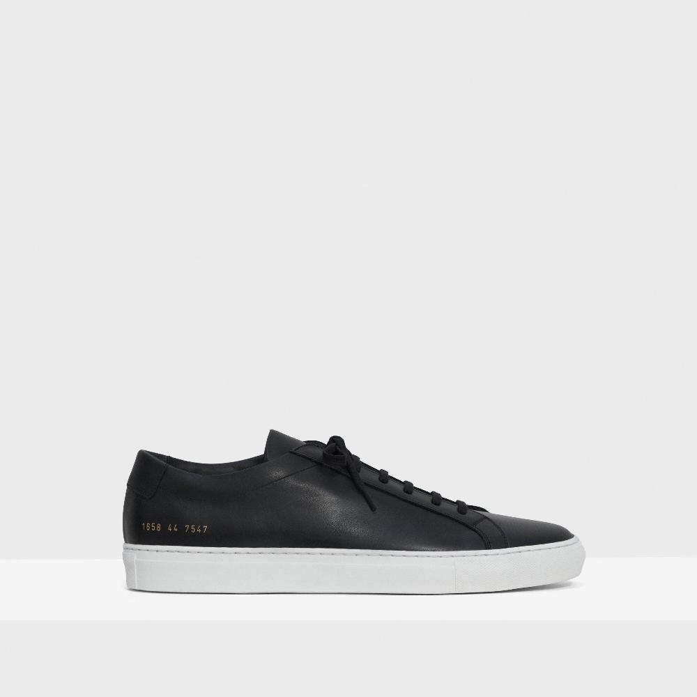 J Brand Common Projects Men’s Original Achilles Sneakers Black