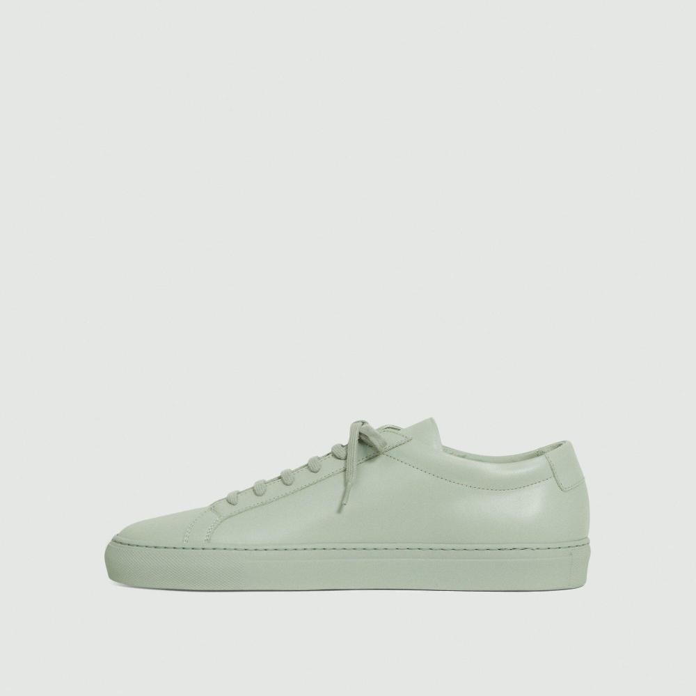 J Brand Common Projects Men's Original Achilles Sneakers Mint