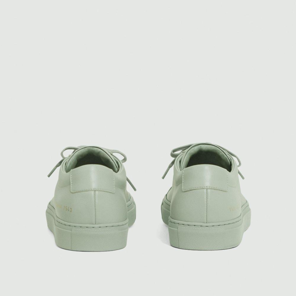 J Brand Common Projects Men's Original Achilles Sneakers Mint