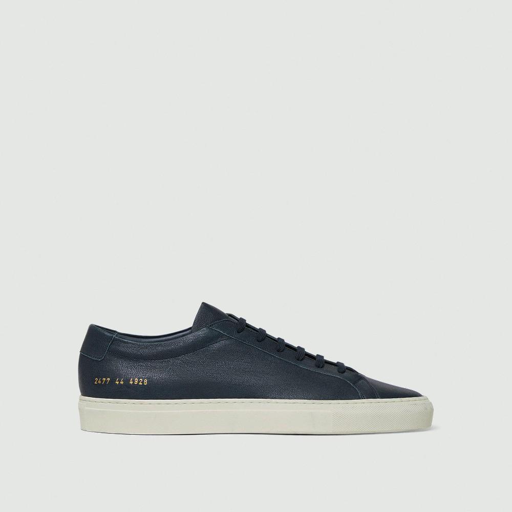 J Brand Common Projects Men’s Summer Achilles Sneakers Navy