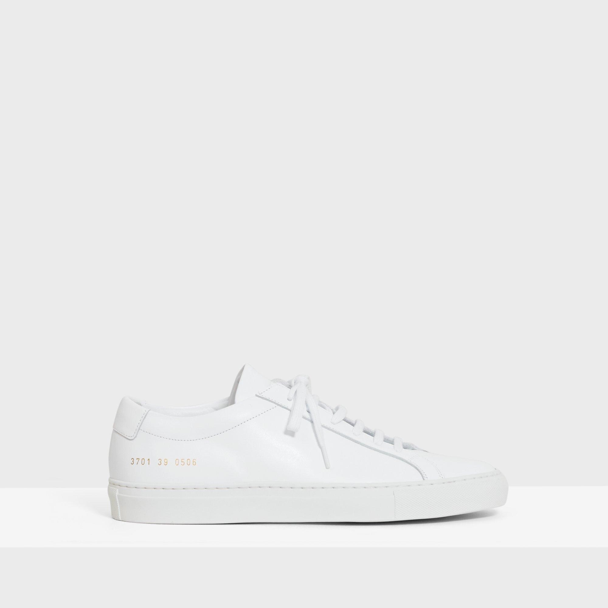 J Brand Common Projects Women's Original Achilles Sneakers White